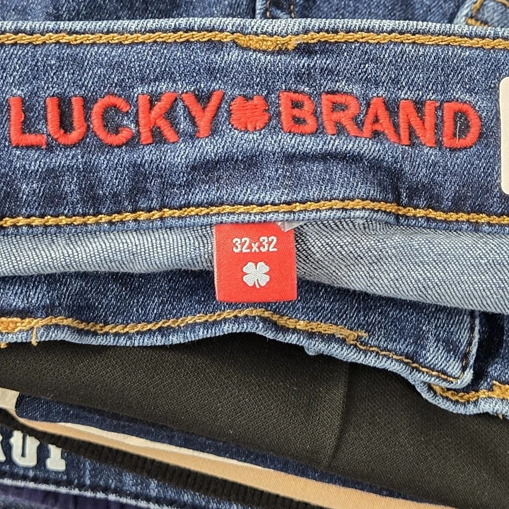 Lucky Brand Men Jeans 32X32 Blue Denim‎ 223 Straight 29